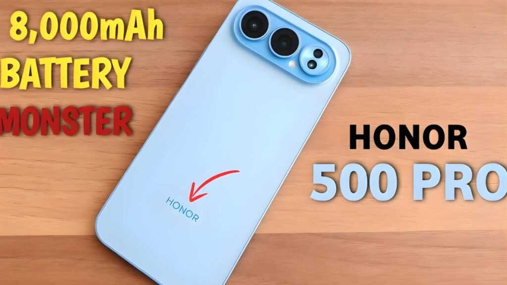 Honor 500 Pro Launched Reveals 400MP Sensor and Massive 10,000mAh Power Cell
