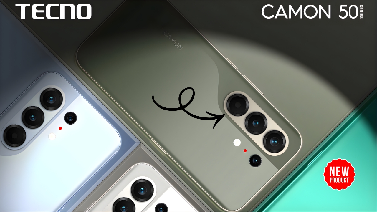 Tecno Camon 50 Series Launch with 7000mAh Battery and Sony LYTIA Camera