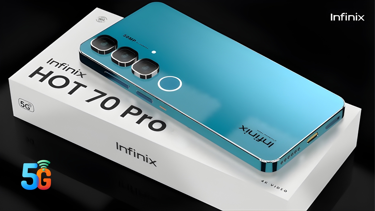 Infinix Hot 70 Pro Launched With 108MP Camera and 5G Power