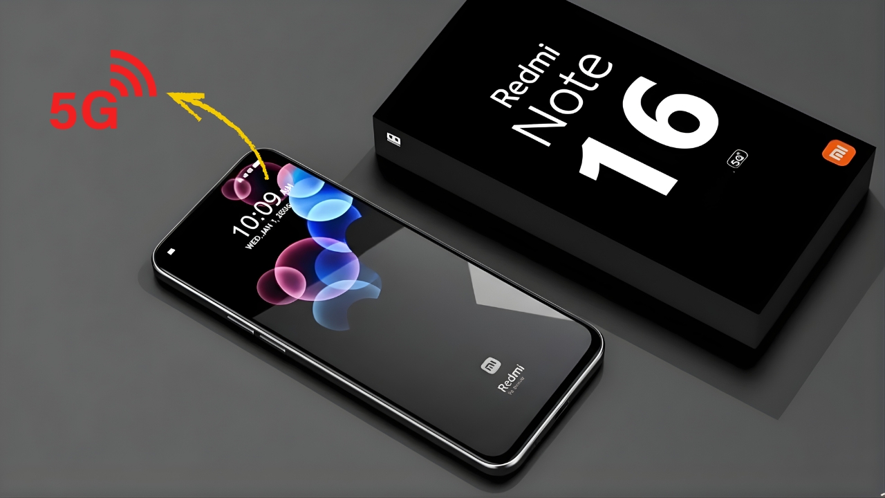 Redmi Note 16 5G Launched With 8000mAh Battery and 4K Display