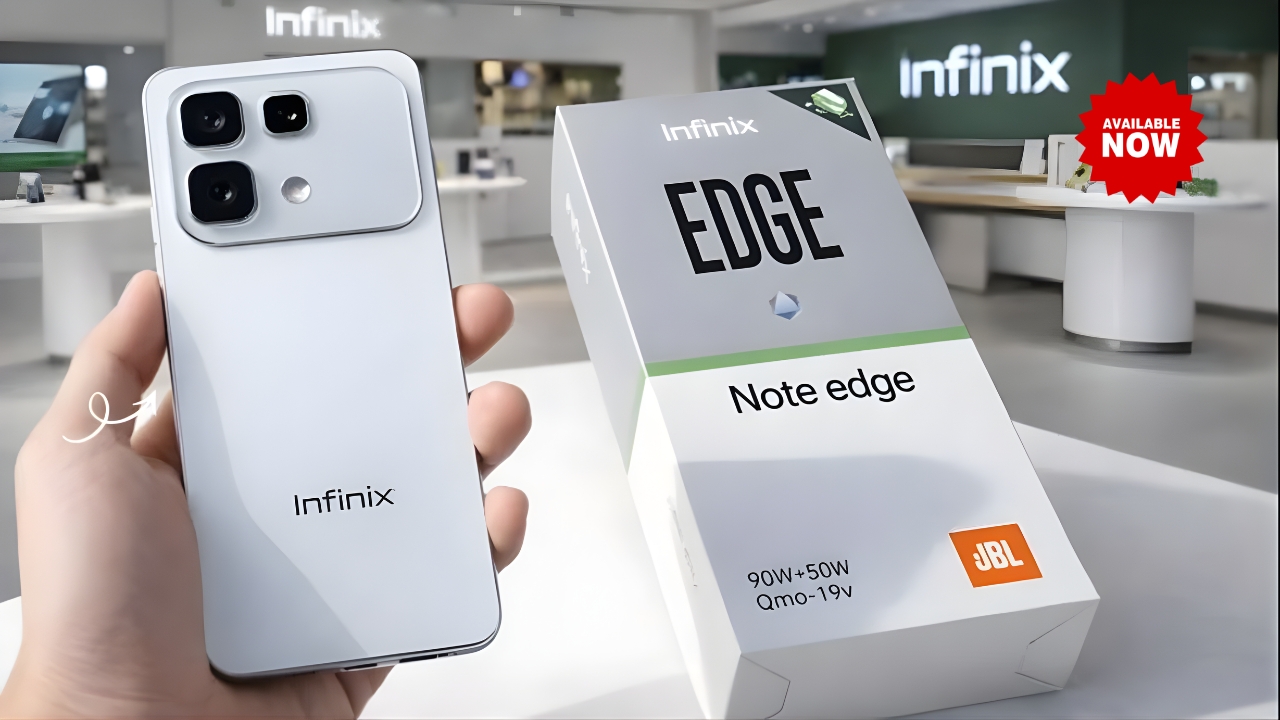 Infinix NOTE Edge 2026 Launched: 250MP Camera, 8000mAh Battery & 90W Fast Charging Beast